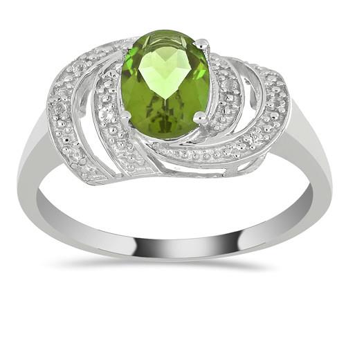 GENUINE AFRICAN AMETHYST GEMSTONE RING IN 925 SILVER
